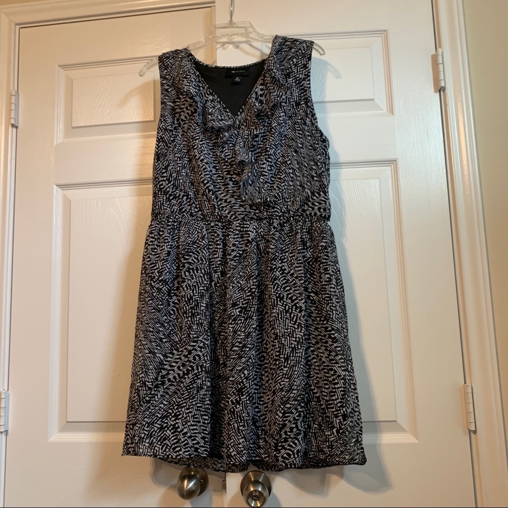 Black and white dress